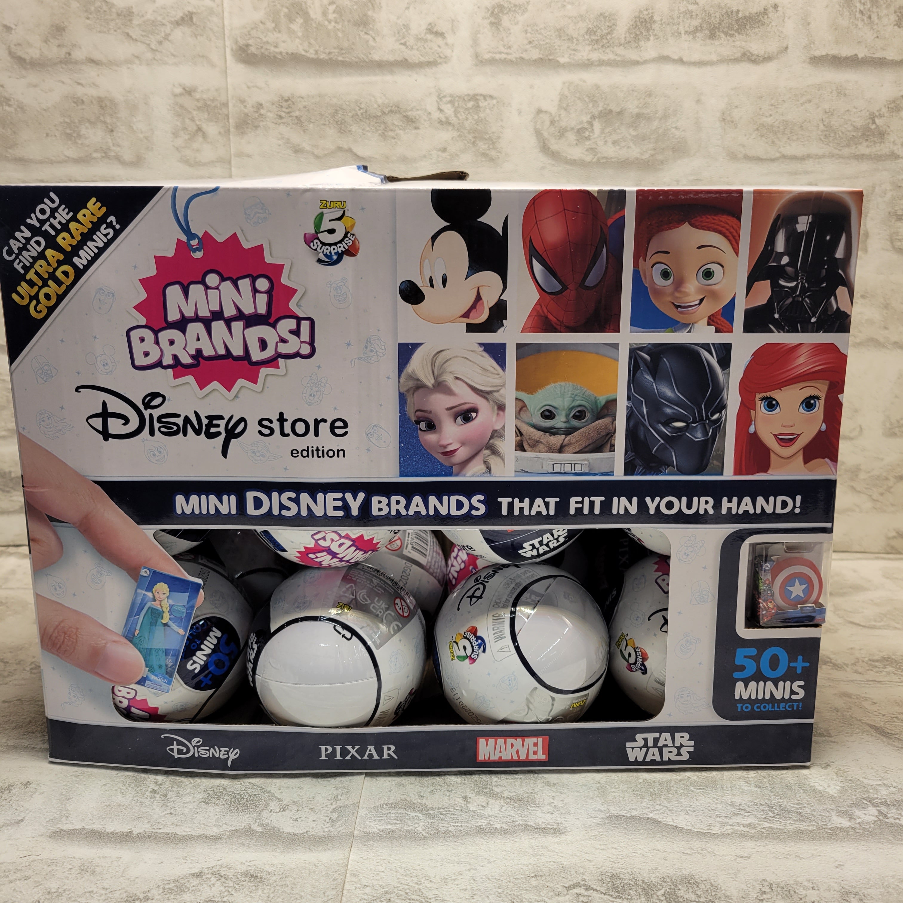 Zuru Mini Brands Exclusive Disney Store Edition 5 Mini Surprise (24) Blind Balls (7878045401326)